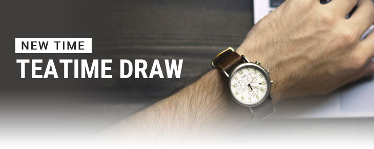 New 49's teatime draw time